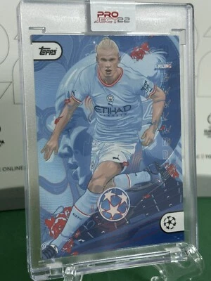 ERLING HAALAND (MAN. CITY) 2022 TOPPS PROJECT22 "BY VINCENT ASEO"  Limited. - Imagen 1 de 3