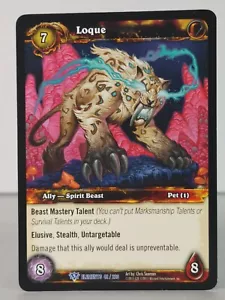 Loque - War of the Elements 42/220 - WoW TCG - non-foil - R - Picture 1 of 6