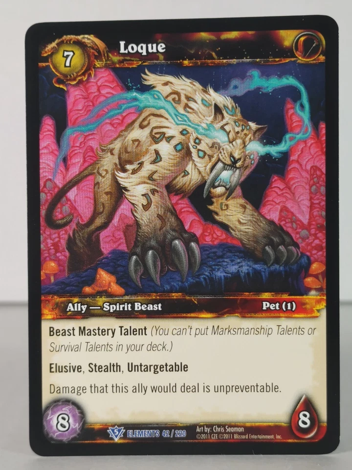Loque - War of the Elements 42/220 - WoW TCG - non-foil - R - Image 1 of 1
