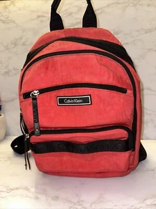 Calvin Klein Backpack A6 Medium Size Pre Owned Good Condition - Picture 1 of 13