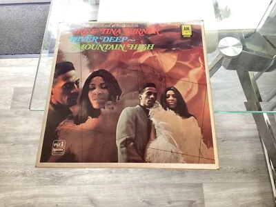 IKE & TINA TURNER 1970 RIVER DEEP MOUNTAIN HIGH PHIL SPECTOR SOUL FUNK VINYL LP - Image 1 of 4