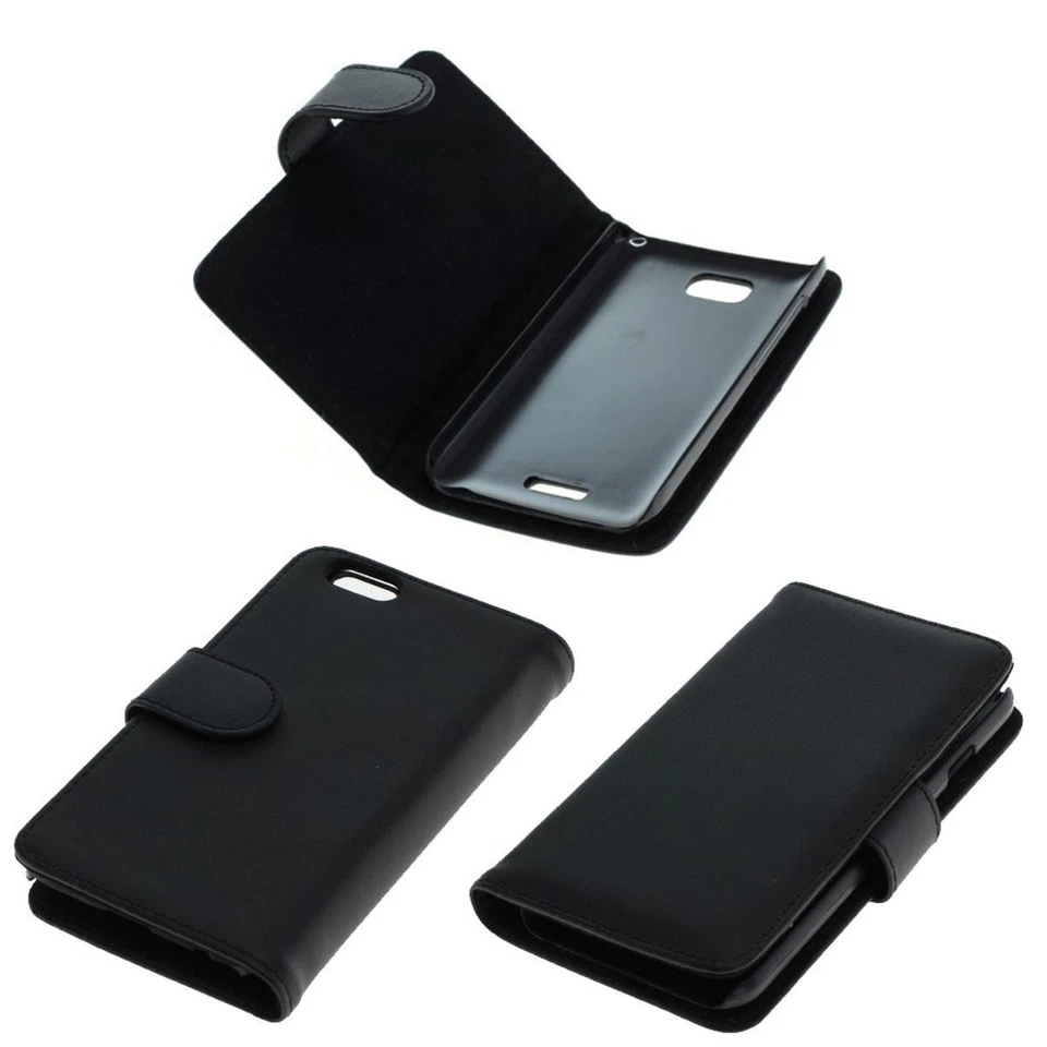 Custodia Book Style Per Smartphone Con Protezione Cover Etui Bumper A Libro TOP - Immagine 1 di 4