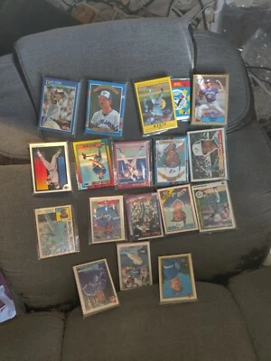 Lote 18 Juegos Como Nuevos Toronto Blue Jays OLERUD DELGADO RC Key 1984-91 UD Topps Fleer Foto 1 de 4