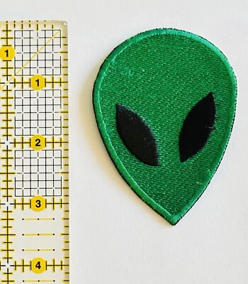 Alien Patch Iron On Extra Terrestrial - Image 1 of 4