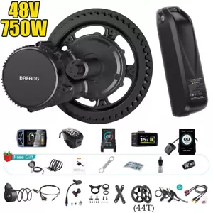 Bafang BBS02B 48V 750W Mid Drive Motor Kit 68-73mm eBike Conversion Motor Kit - Picture 1 of 9