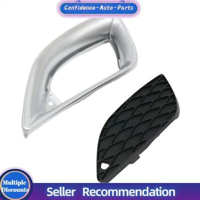 Paquete de 2 faros antiniebla y parrilla lado izquierdo para Mercedes-Benz R500 2006 2007 2008 Foto 1 de 4