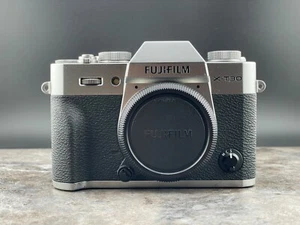 Fujifilm X-T30 26.1MP Mirrorless Digital Camera Silver *near mint* 4607 - Picture 1 of 8