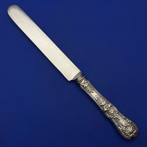 Tiffany English King Sterling Silver 10" Dinner Knife - Mono - Picture 1 of 3