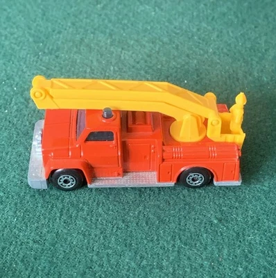 1977 MATCHBOX Superfast No. 13 Snorkel Fire Engine Truck, Red, 1:64, England - Image 1 of 4