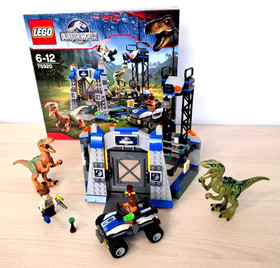 Genuine Lego Set No. 75916 Jurassic World Raptor Escape + OBA + Original Box