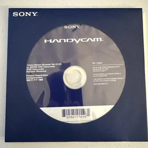 Sony Handycam Picture Motion Browser Software Driver Disk - Picture 1 of 3