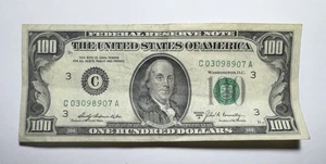 1969 A $100 Federal Reserve Note Philadelphia - Picture 1 of 2