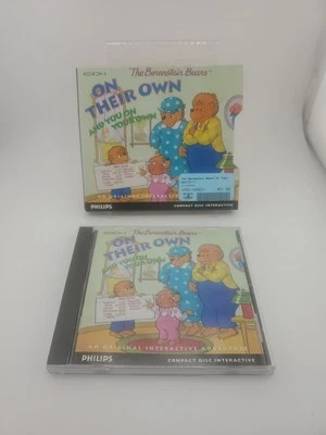 Berenstain Bears On Their Own w/Slipcover - Philips CD-i - Image 1 of 4