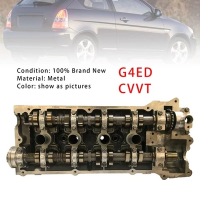 Brand New G4ED Cylinder Head For Hyundai Accent Kia Rio 2006-11 1.6 DOHC CVVT Foto 1 de 4