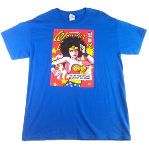 Wonder Woman Gildan Grafik T-Shirt Herren Large schwere Baumwolle - Bild 1 von 5