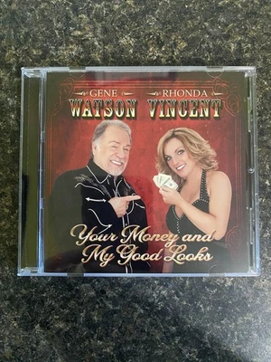 Gene Watson & Rhonda Vincent Your Money and My Good Looks RARE OOP NM CD 2011 Foto 1 de 3