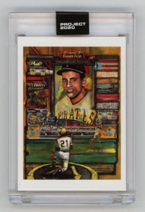 2020 Topps Project 2020 1955 Topps Roberto Clemente #138 - Picture 1 of 2