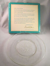 Vintage AVON Etched Glass Four-A 8" Collector Plate Sales Rep Gift 1970s w Box
