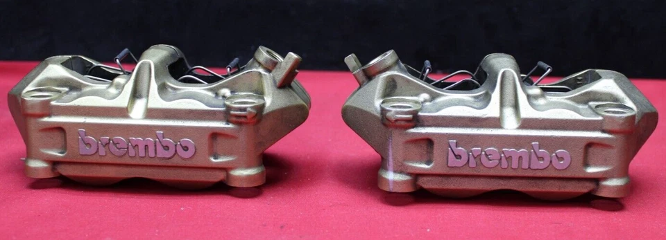 2010 - 2014 BMW S1000RR Brembo Front Brake Calipers #39847 - Image 1 of 4