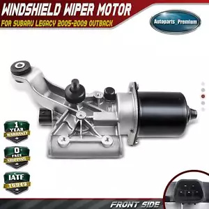 Front Windshield Wiper Motor w/o Washer Pump for Subaru Legacy Outback 2005-2009 - Picture 1 of 8