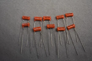 Mallory NOS NIB Orange Drop .0012 uF 600 Vdc Audio Filter Capacitors Tested 10 - Picture 1 of 5