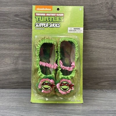 Teenage Mutant Ninja Turtles TMNT Costume Accessories Dress Up Slipper Shoes New - Image 1 of 4
