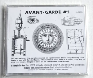 Stamp In The Hand AVANT-GARDE #2 Steampunk Collage Mixed Cling Rubber Stamps NEW - Picture 1 of 4