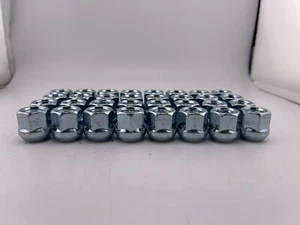 Gorilla® 14mm x 2.0 Open End Lug Nuts Tapered (60°) Seat Silver Set of 32 - Picture 1 of 7