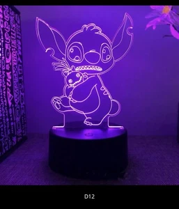disney stitch night light - Picture 1 of 7