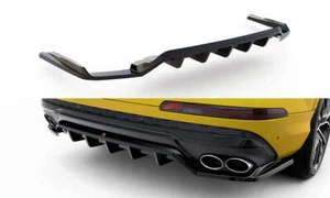 Difusor trasero para Audi SQ7 Mk2 (4M) Facelift negro brillante faldón trasero - Imagen 1 de 7