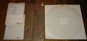 ARC AT THIS 2-SIDED EMIDISC ACETATE LP 1971 UNRELEASED DEMO MIX + LIBRARY SLEEVE - Picture 1 of 9