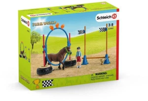 Schleich Farm Life - 42482 Pony Agility Race - Nuovo OVP - Foto 1 di 1