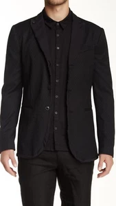 John Varvatos Collection Peak Lapel Jacquard Blazer. 52, US 42. $1598 - Picture 1 of 11