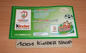 KINDER TT MAGICSPORT 2 - CODE-ZETTEL SPECIAL BPZ SCHWEIZ SUISSE CH - Photo 1/1