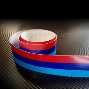 Fascia adesiva BMW cm120X1,5 adesivo striscia motorrad motorsport m performance - Foto 1 di 1