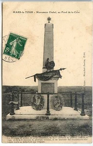 CP 54 Meurthe-et-Moselle - Mars-la-Tour - Monument Chabal au Fond-de-la-Cuve - Foto 1 di 1