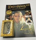 Eaglemoss Lord Of The Rings Lead Figure & Mag #100 Legolas At Minas Tirith