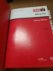CASE IH 8600 & 8500 AIR DRILL & 6000/6500 WINDROWERS SERVICE MANUALS - Picture 1 of 4