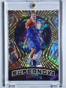 2021 Panini Revolution Luka Doncic #1 FRACTAL Prizm Supernova - Ready to Grade - Picture 1 of 2