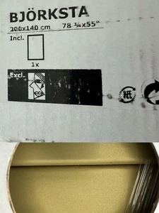 New IKEA BJORKSTA Brass / Gold Picture Frame 78 3/4 X 55 New In Box 78x55 - Picture 1 of 1