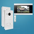 7" AHD Video Door Phone Intercom System with 1.3MP  Silver Camera for House/Flat