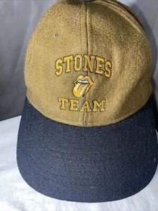 De colección The Rolling Stones - Equipo Stones - Sombrero Mezcla Lana SnapBack Años 90 Y2K - Imagen 1 de 4
