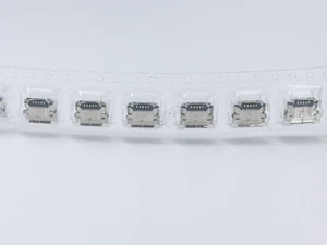 10PCS HUSM-005-RFS-01 IF Tech Surface Mount B-Type Micro USB 5-Pin 90Deg SMD SMT - Picture 1 of 5