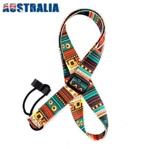Adjustable (46-75cm) Hook Colorful Nylon Ukulele Guitar Strap Sling Classical - Picture 1 of 5