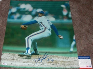 DOCTOR K! Dwight Doc Gooden Signed NEW YORK METS 16x20 Photo CY YOUNG 85 PSA/DNA - Picture 1 of 1