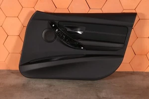 BMW 3' F30 F31 FRONT RIGHT DOOR CARD PANEL ANTHRAZIT GRAU LHD LL - Picture 1 of 7