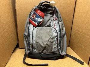 Swiss Gear Hasenmatt Backpack Bookbag Gray SA1766 NEW - Picture 1 of 12