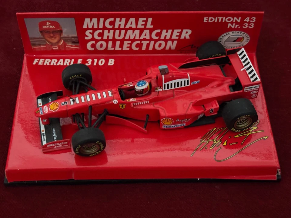Minichamps Pauls Model Art M. Schumacher Collection Ferrari F310 B - Bild 1 von 1