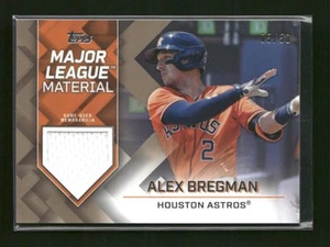 2022 Topps #MLM-AB Alex Bregman Major League Material Relics Gold #/50 - Picture 1 of 2