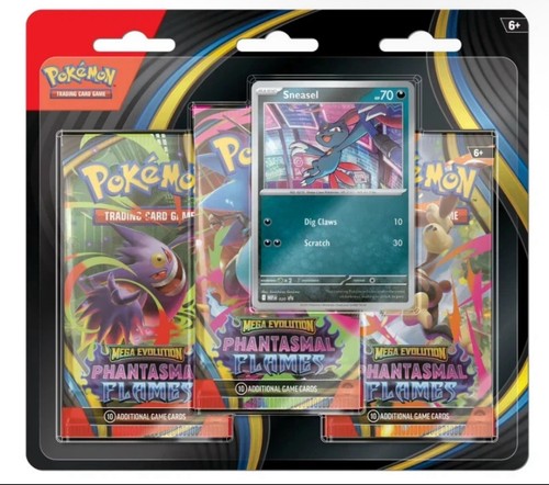 Pokémon TCG Phantasmal Flames 3 Pack Blister Sealed SHIPS 11/14 | eBay